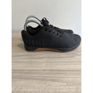 NOBULL Outwork Black Patchwork Cross-Training Workout Shoes Womens 8